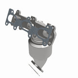MagnaFlow DF Cat. Conv05-06 Hyundai Santa Fe/05-09 Tucson / 05-08 Kia Sportage D/S Manifold - 50675