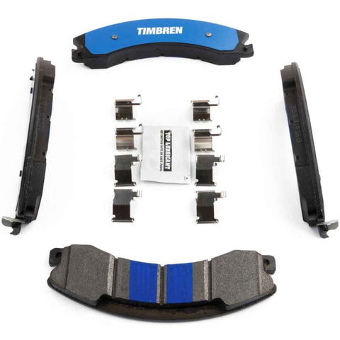Timbren 15-19 Chevy Silverado 2500/3500 HD BES Severe Duty Semi-Metallic Brake Pads - Front & Rear - TIM-D1565SD