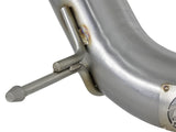 aFe Twisted Steel 3in Rear Down-Pipe/Mid Pipe 2017+ Honda Civic Type R I4 2.0L (t) - 49-36617