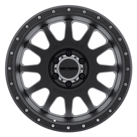 Method MR605 NV 20x10 -24mm Offset 6x135 87mm CB Matte Black Wheel - MR60521016524N