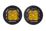 Diode Dynamics SS3 LED Pod Max Type OB Kit - Yellow SAE Fog - DD6709