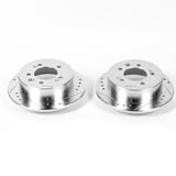 Power Stop 07-10 Hyundai Elantra Rear Evolution Drilled & Slotted Rotors - Pair - JBR1336XPR