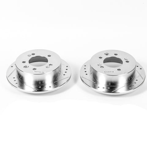 Power Stop 07-10 Hyundai Elantra Rear Evolution Drilled & Slotted Rotors - Pair - JBR1336XPR