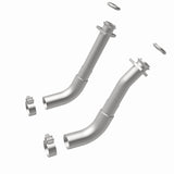 MagnaFlow 66-72 Chevy C10 Pickup V8 2-Piece Front Exhuast Pipe Kit (2in Tubing/Clamps/Inlet Flanges) - 15380