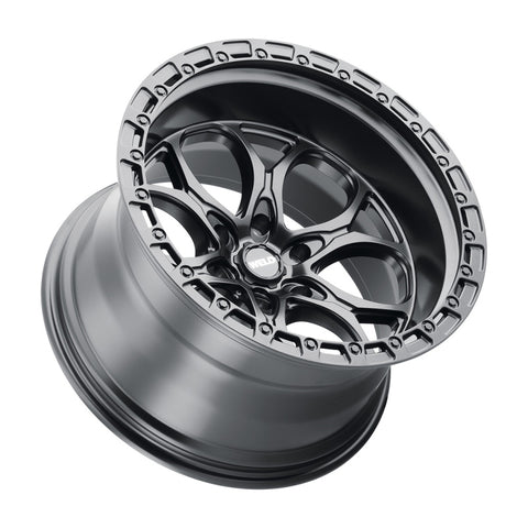 Weld Off-Road W108 20X10 Ledge 6X135 ET-18 BS4.75 Satin Black / Black Ring 87.1 - W10800089475