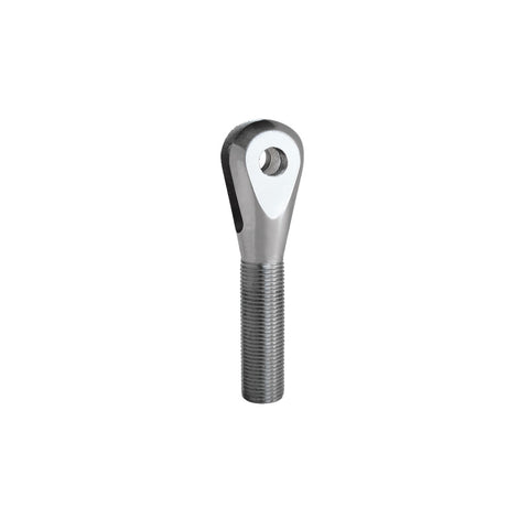 QA1 Clevis - Right Hand - 3/8-1/2in - 3/8in Slot - Chrome Plated - CR6-8-2CP