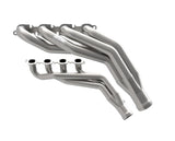Kooks 20-22 Ford F250 7.3L V8 / Ford F350 7.3L V8 1-7/8in x 3in SS Headers w/ H.O. Green Catted Conn - 1400H440