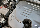 J&L 11-23 3.6L V6 Dodge Charger/Challenger/Chrysler 300C Oil Separator 3.0 - Black Anodized - 3068P-B