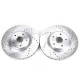 Power Stop 05-14 Subaru Impreza Front Evolution Drilled & Slotted Rotors - Pair - JBR1117XPR