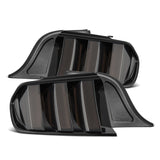AlphaRex 15-23 Ford Mustang NOVA-Series Prismatic LED Tail Lights Alpha-Black - 655010