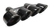 Corsa 2014-2020 Chevrolet Corvette 6.2L V8 Quad 45in Polished Black Pro-Series Tip Kit - 14062BLK