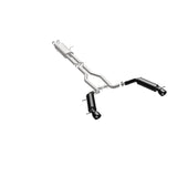 MagnaFlow Cat-Back 15-16 Land Rover Ranger Rover V6 SS 2.5in Dual Split Rear Exit 4.5in Black Tips - 19123