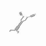 MagnaFlow Cat-Back Stainless Dual Split Rear Exit 4in Polished Tips 11-15 Chevy Camaro 3.6L V6 - 15353