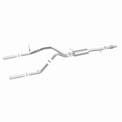 Magnaflow 14 Chev Silverado V8 5.3L SC Cab Dual Split Rear Exit SS Cat Back Perf Exhaust - 15278