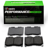 R1 93-98 Toyota Supra Front Performance Sport Brake Pads - 2115-0629-00