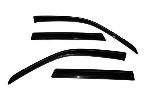 AVS 06-09 Suzuki Grand Vitara Ventvisor Outside Mount Window Deflectors 4pc - Smoke - 94135