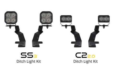 Diode Dynamics 15-20 Ford F-150/Raptor Sport SS3 LED Ditch Light Kit - White Combo - DD6567