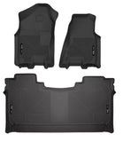 Husky Liners 19 Dodge Ram 1500 Crew Cab Weatherbeater Black Front & 2nd Seat Floor Liners - 94001