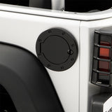 Rugged Ridge 07-18 Jeep Wrangler JK Black Non-Locking Gas Cap Door - 11229.02