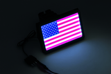Kuryakyn Freedom Flag LED Hitch Cover Black - 2893