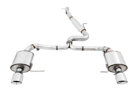 AWE Tuning VW MK7 Golf Alltrack/Sportwagen 4Motion Touring Edition Exhaust - Polished Silver Tips - 3015-32098