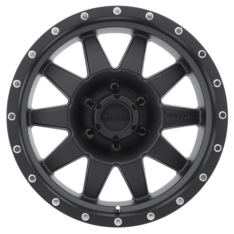 Method MR301 The Standard 16x7 0mm Offset 6x5.5 108mm CB Matte Black Wheel - MR30167060500