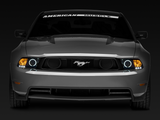 Raxiom 10-12 Ford Mustang w/ Headlights CCFL Halo Projector Headlights- Black Housing (Clear Lens) - 101685