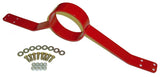 BMR 79-03 Fox Mustang Driveshaft Safety Loop - Red - DSL008R