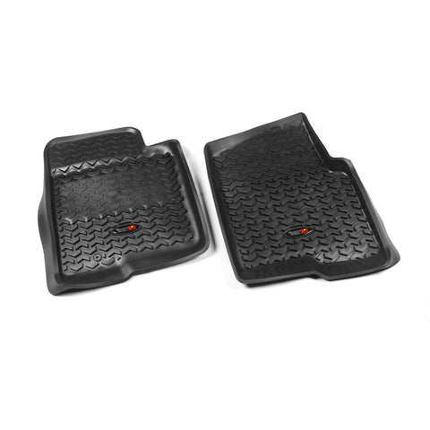 Rugged Ridge Floor Liner Front Black 2009-2010 Ford F-150 / Raptor / Regular / Extended - 82902.03