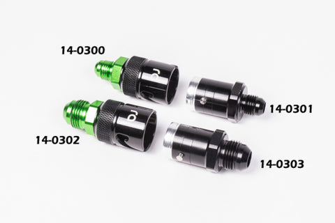 Radium Engineering 6AN Dry Break 27mm Fitting Inner - 14-0301