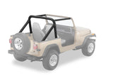 Bestop 87-90 Jeep Wrangler YJ Sport Bar Cover (Black Denim) - 80008-15