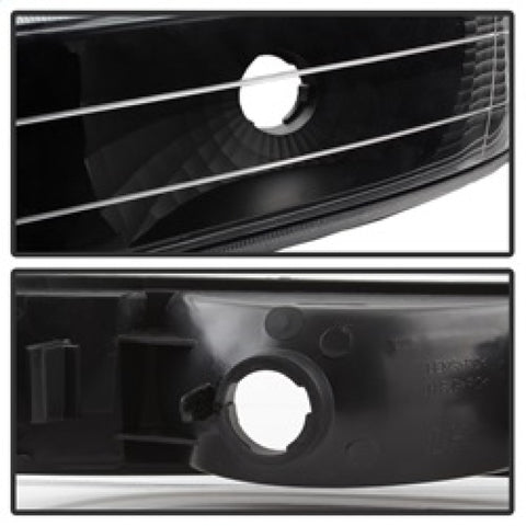 xTune Chevy Tahoe 00-06 Amber Crystal Headlights w/ Bumper Lights Black HD-JH-CSIL99-SET-AM-BK - 5064219