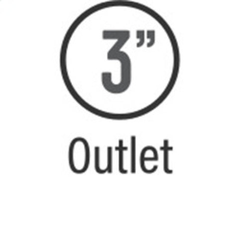 MagnaFlow Muffler Mag SS 24X5X8 3 O/O - 14261