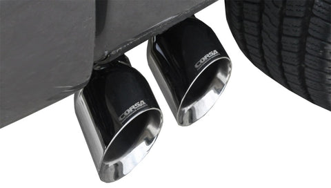 Corsa 2011-2014 Ford F-150 5.0L V8 Polished Sport Cat-Back Exhaust - 14393