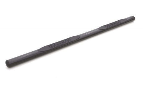 Lund 2019 Chevy Silverado 1500 Crew Cab (Rocker Panel) 4in. Oval Straight Steel Nerf Bars - Black - 23610546
