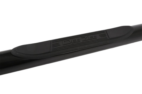 Dee Zee 14-19 Chevrolet Silverado Tubes - 3In Round Black Steel ExtCab - DZ372521