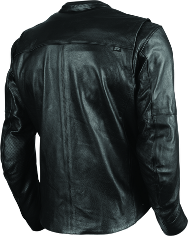 Speed and Strength Band of Brothers Leather Jacket Black - Small - 880365