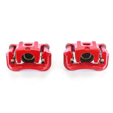 Power Stop 04-06 Lexus RX330 Rear Red Calipers w/Brackets - Pair - S2782
