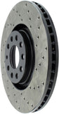 StopTech 01-06 Audi All Road / 05-09 A4/A4 Quattro / 6/99-04 A6 Quattro Drilled Left Front Rotor - 128.33096L