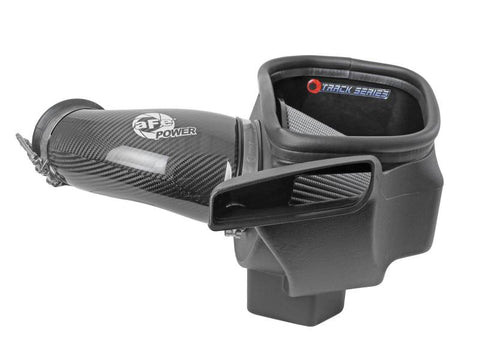 aFe 12-21 Jeep Grand Cherokee 6.4L Track Series Carbon Fiber Cold Air Intake w/Pro Dry S Filter - 57-10014D