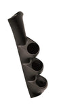 Autometer 00-04 Mitsubishi Eclipse Black Triple 52mm Pillar Pod - 22617