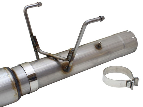 aFe MACHForce XP Exhaust Large Bore 5in DPF-Back Alu. 13-15 Dodge Trucks L6-6.7L (td) *Black Tip - 49-02051-1B