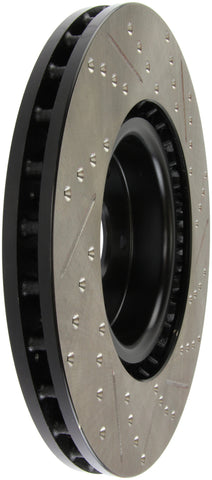 StopTech 05-10 Subaru Impreza WRX/STi Slotted & Drilled Right Front Rotor - 127.47022R