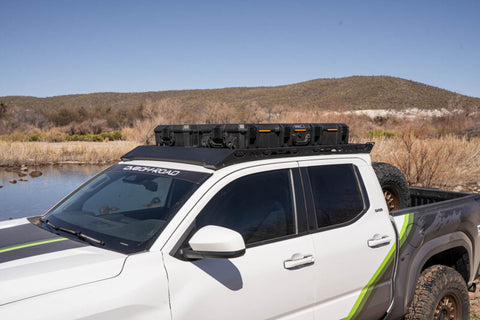 DV8 Offroad 2024-2025 Toyota Tacoma Double Cab Roof Rack - RRTT1-04