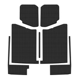 DEI 20-22 Jeep Gladiator JT 4-Door Boom Mat Complete Headliner Kit - 7 Piece - Black - 50183