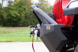 Fishbone Offroad 2018+ Jeep Wrangler JL - Black Aluminum Hawse Fairlead License Plate Mount - FB21098