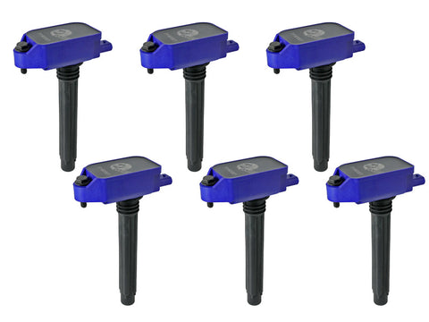 aFe 18-24 Jeep Wrangler JL V6 3.6L / 20-22 RAM 1500 V6 3.6L SCORCHER Ignition Coil - Set of 6 - 77-92007-MC