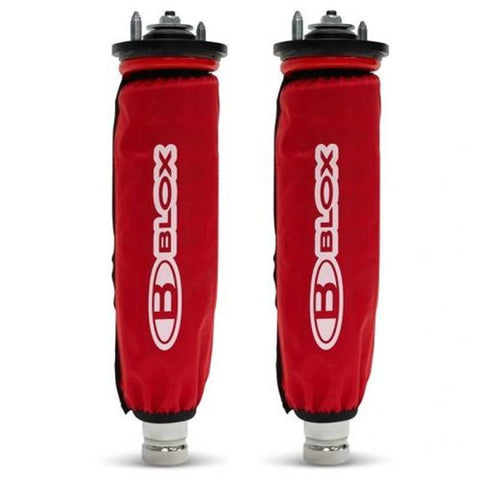 BLOX Racing Coilover Covers - Red (Pair) - BXSS-00100-CCR