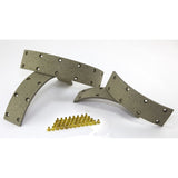 Omix Brake Shoe Linings 41-53 Willys Models - 16727.01