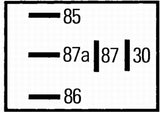 Hella Relay Micro Iso 5 Pole 12V Spst Res - 965453041